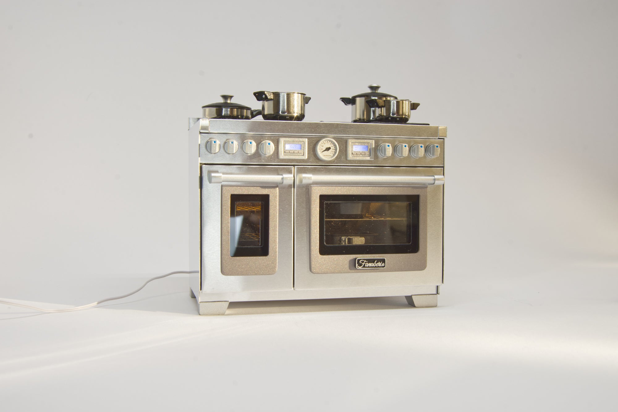 Free-standing Gas Range 48" (1:12 scale)