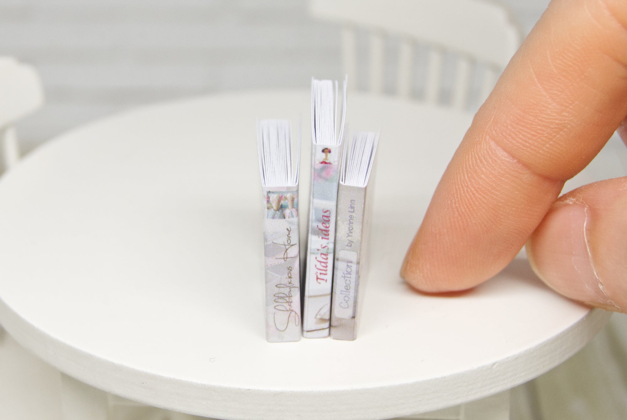 Books Set - 3pcs (1:12 scale) sewing