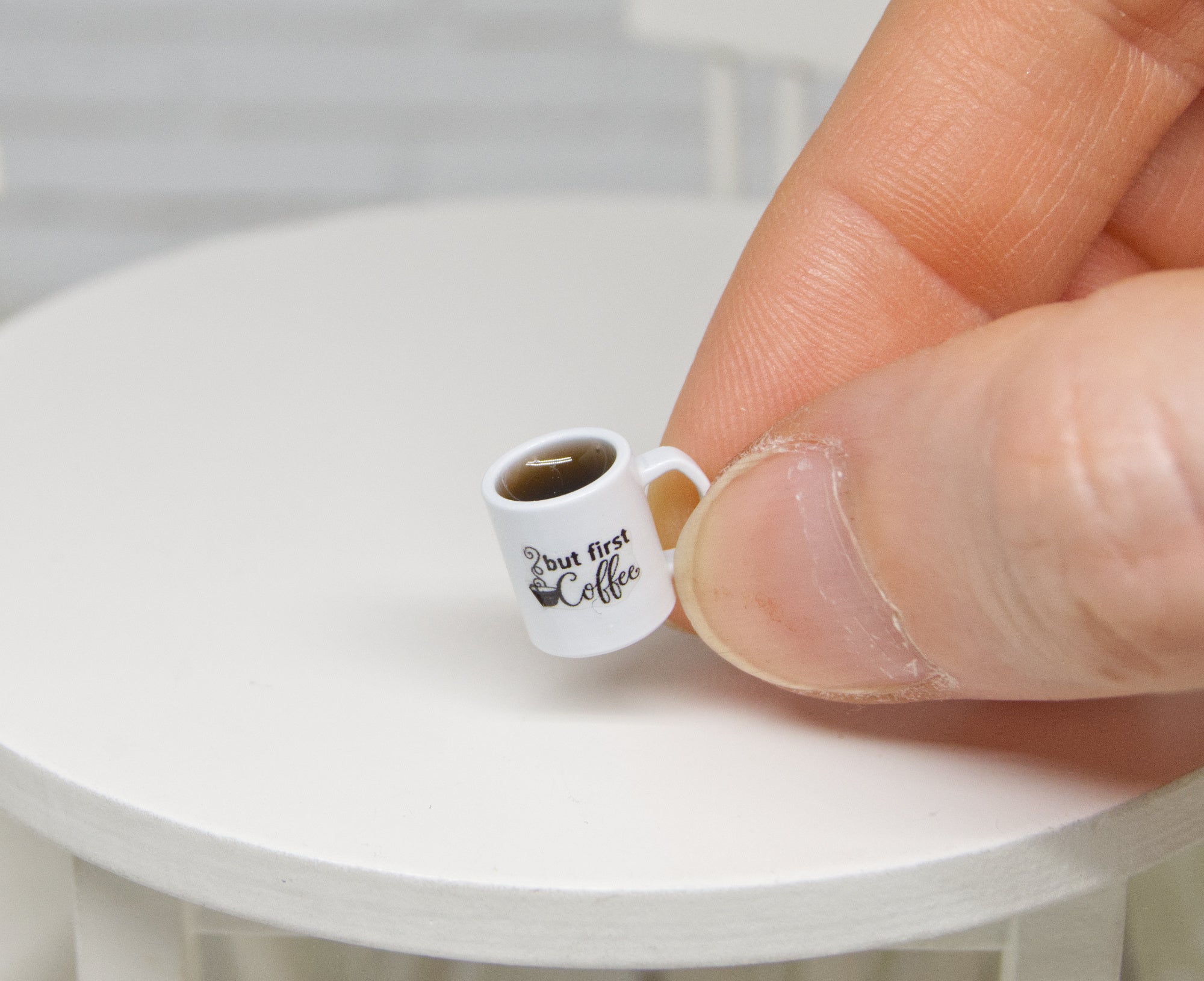 Mug with coffee (1:12 scale)
