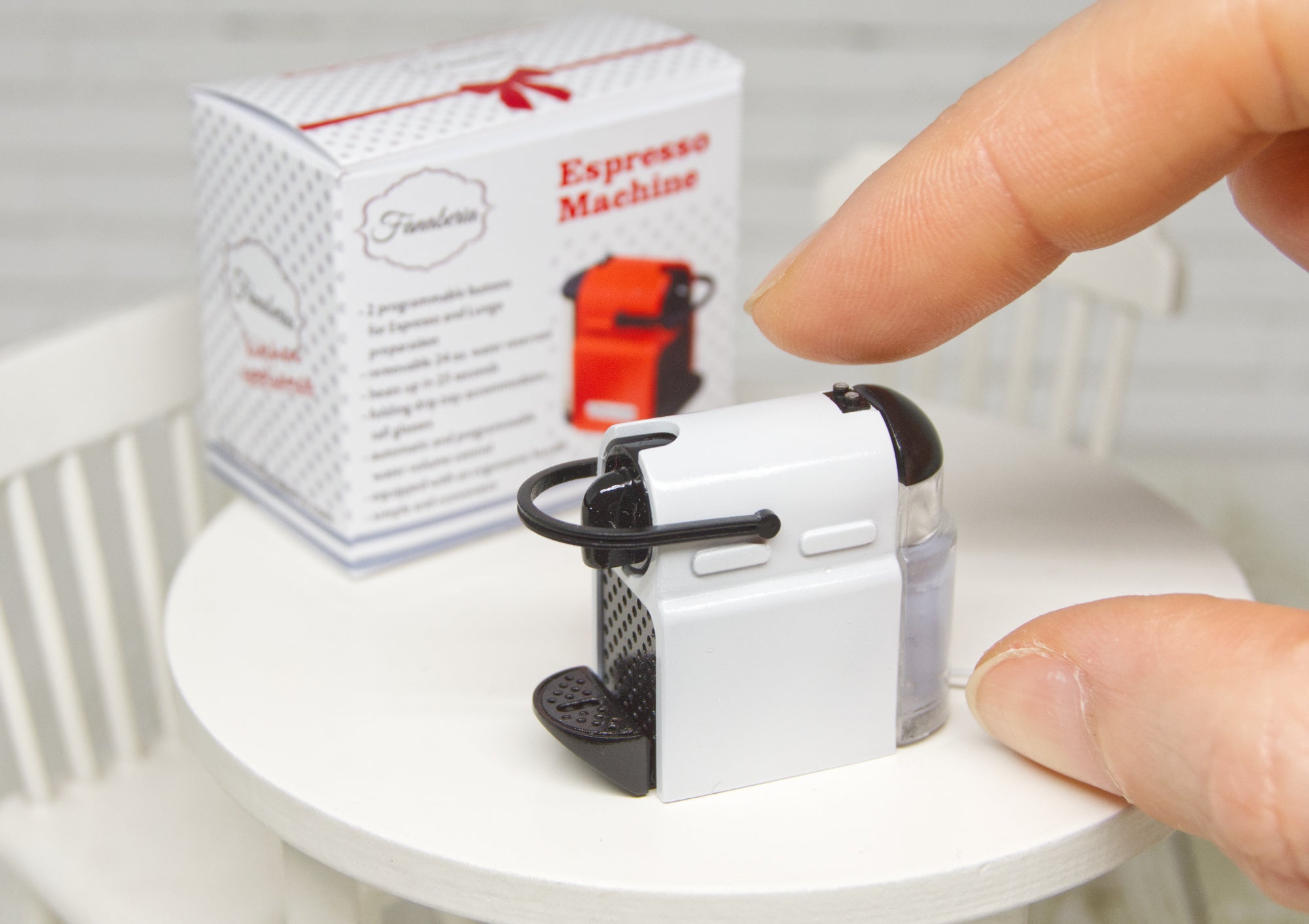 Espresso machine NEW version (1:12 scale)