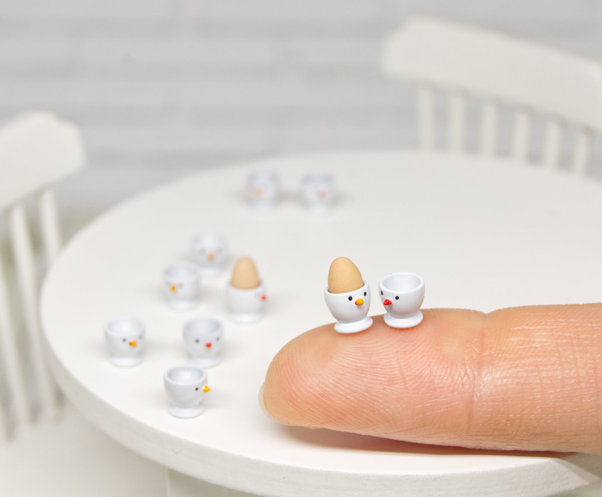 Egg holder Set- 2pcs (1:12 scale)
