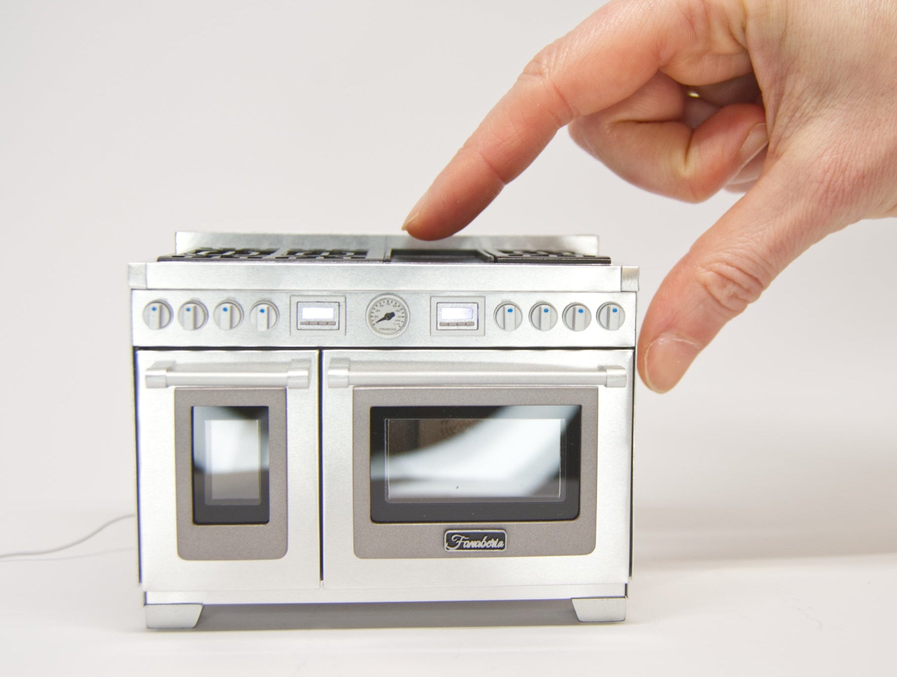 Free-standing Gas Range 48" (1:12 scale)