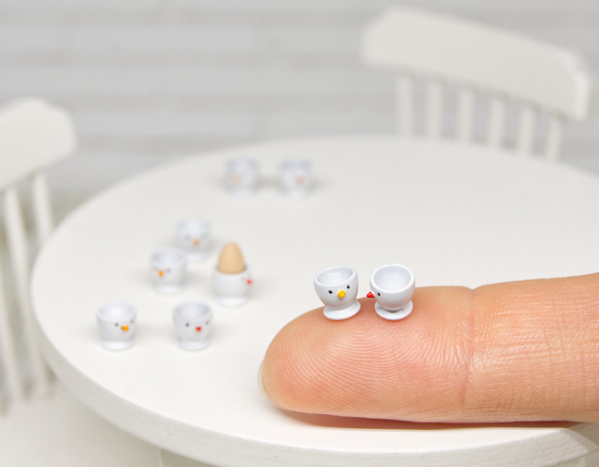 Egg holder Set- 2pcs (1:12 scale)