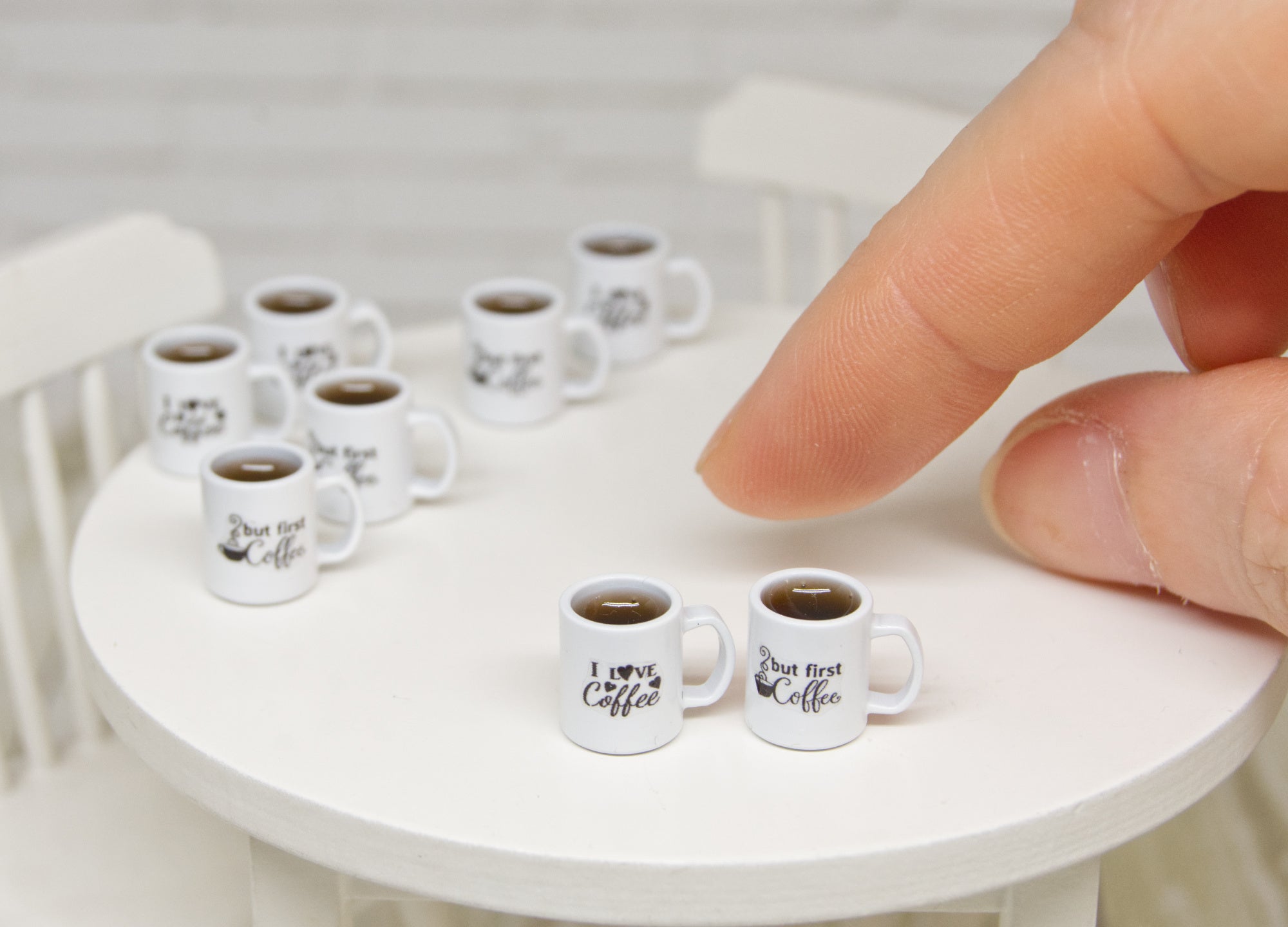 Mug with coffee (1:12 scale)