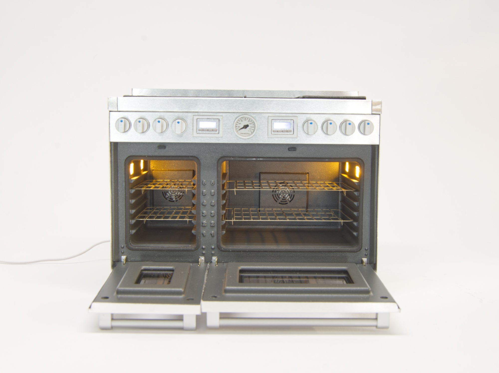 Free-standing Gas Range 48" (1:12 scale)