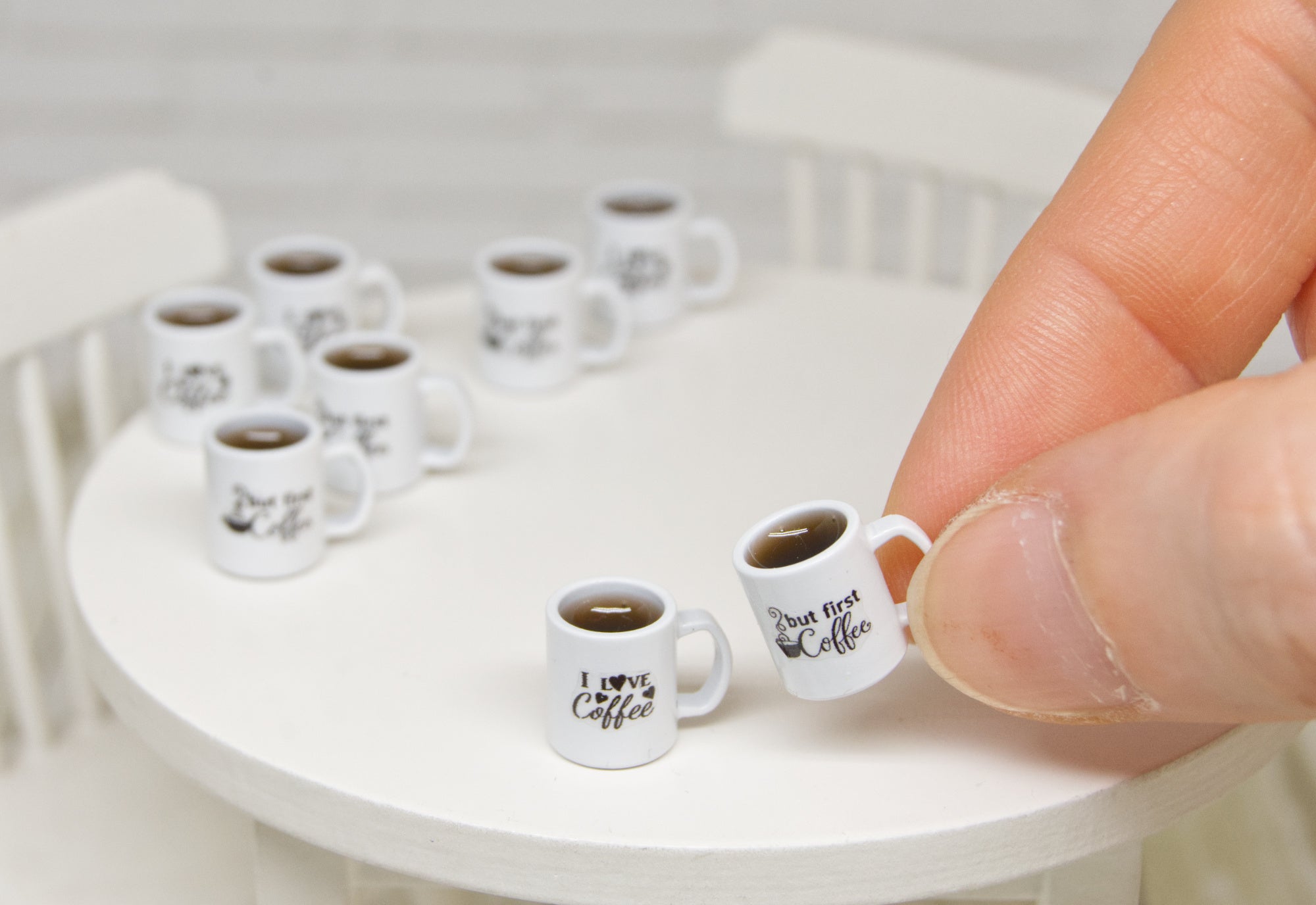 Mug with coffee (1:12 scale)