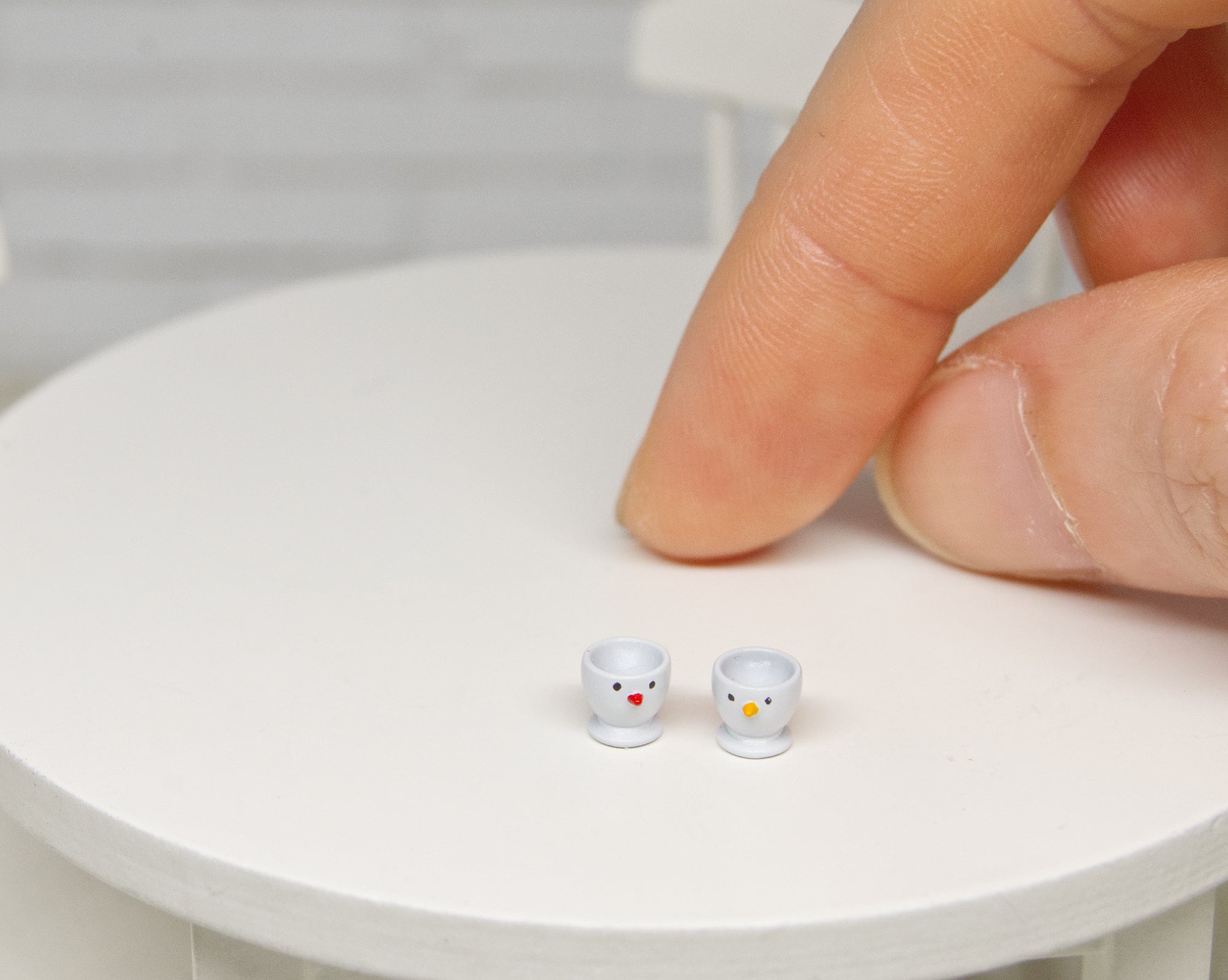 Egg holder Set- 2pcs (1:12 scale)