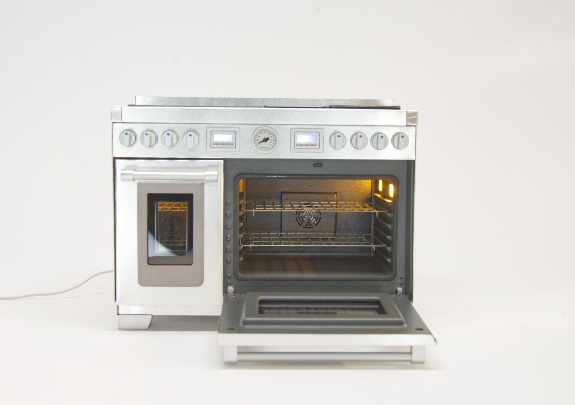 Free-standing Gas Range 48" (1:12 scale)