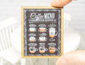 Chalkboard framed Sign (1:12 scale)