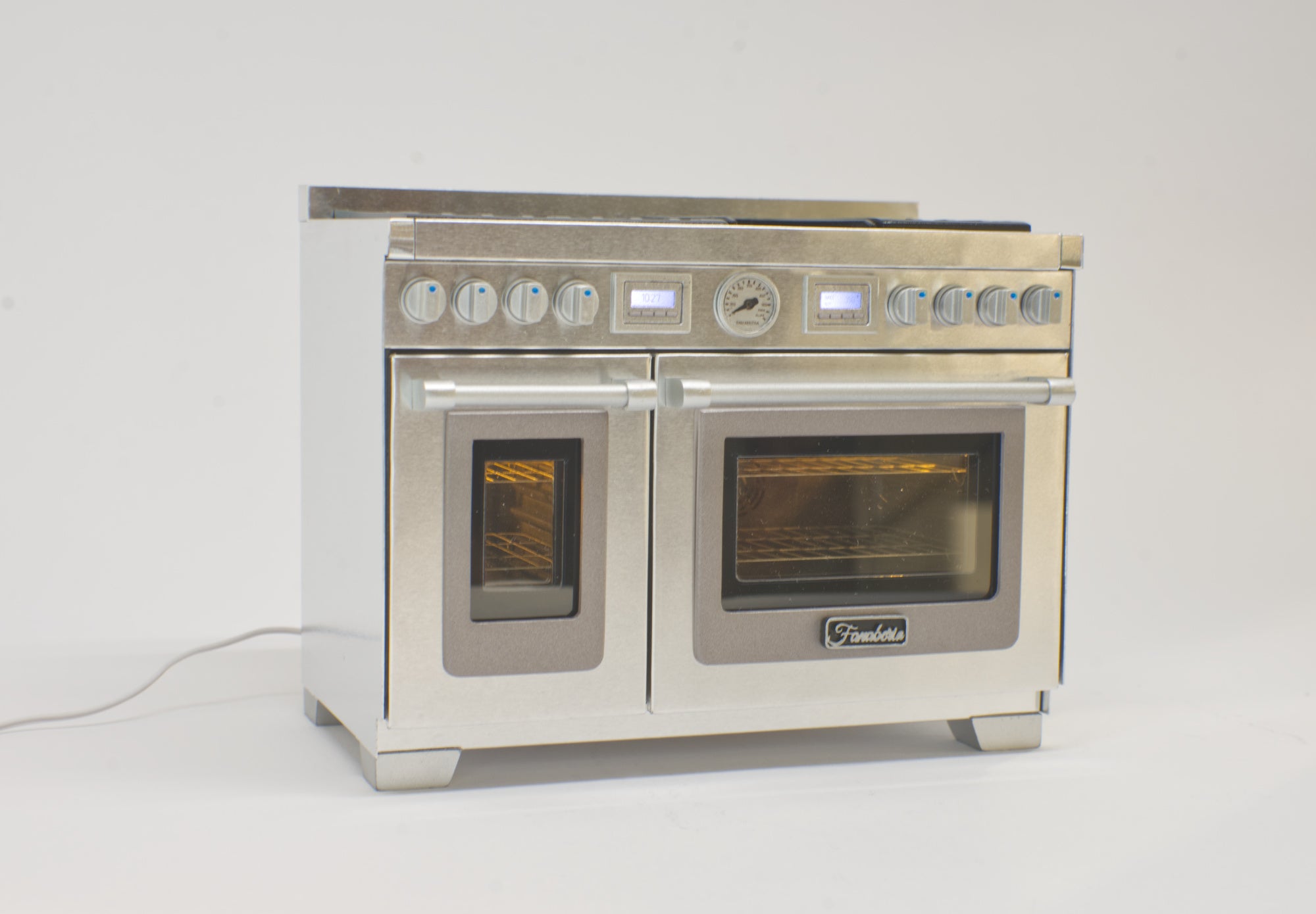 Free-standing Gas Range 48" (1:12 scale)
