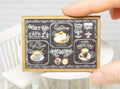Chalkboard framed Sign (1:12 scale)