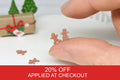 Christmas Cookies - set of 2 or 4pcs (1:12 scale)