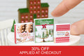 Books Set - 3pcs (1:12 scale) Christmas