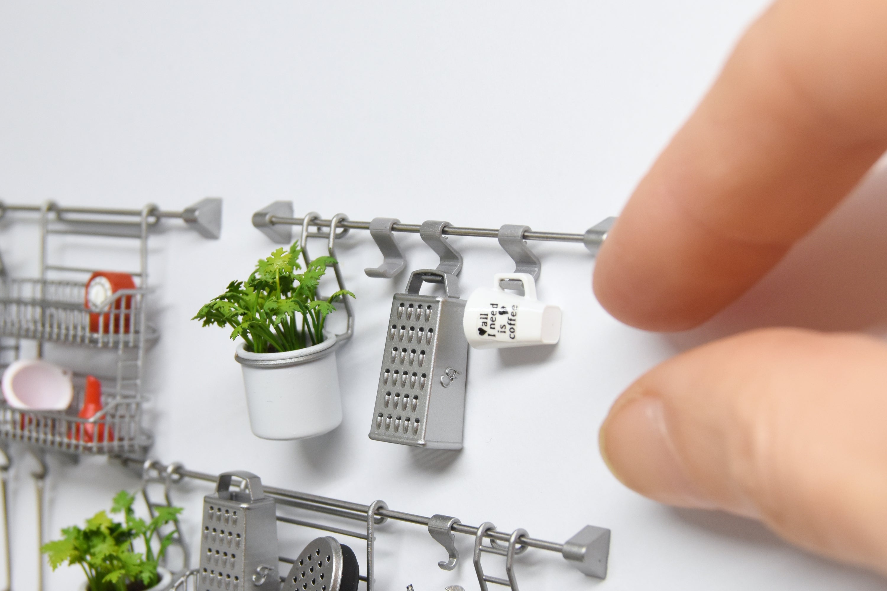 Hooks set - 5pcs (1:12 scale)