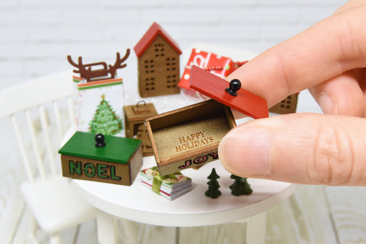 Christmas miniatures SET (1:12 scale)