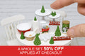 Christmas miniatures SET (1:12 scale)