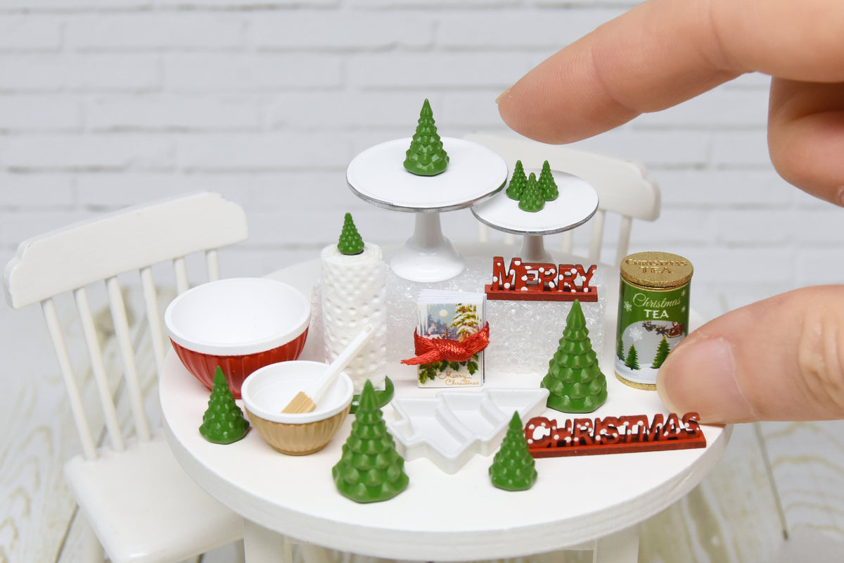 Christmas miniatures SET (1:12 scale)