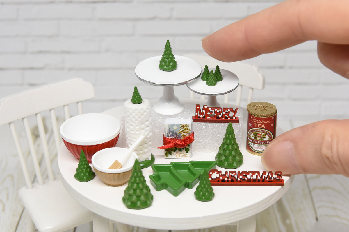 Christmas miniatures SET (1:12 scale)