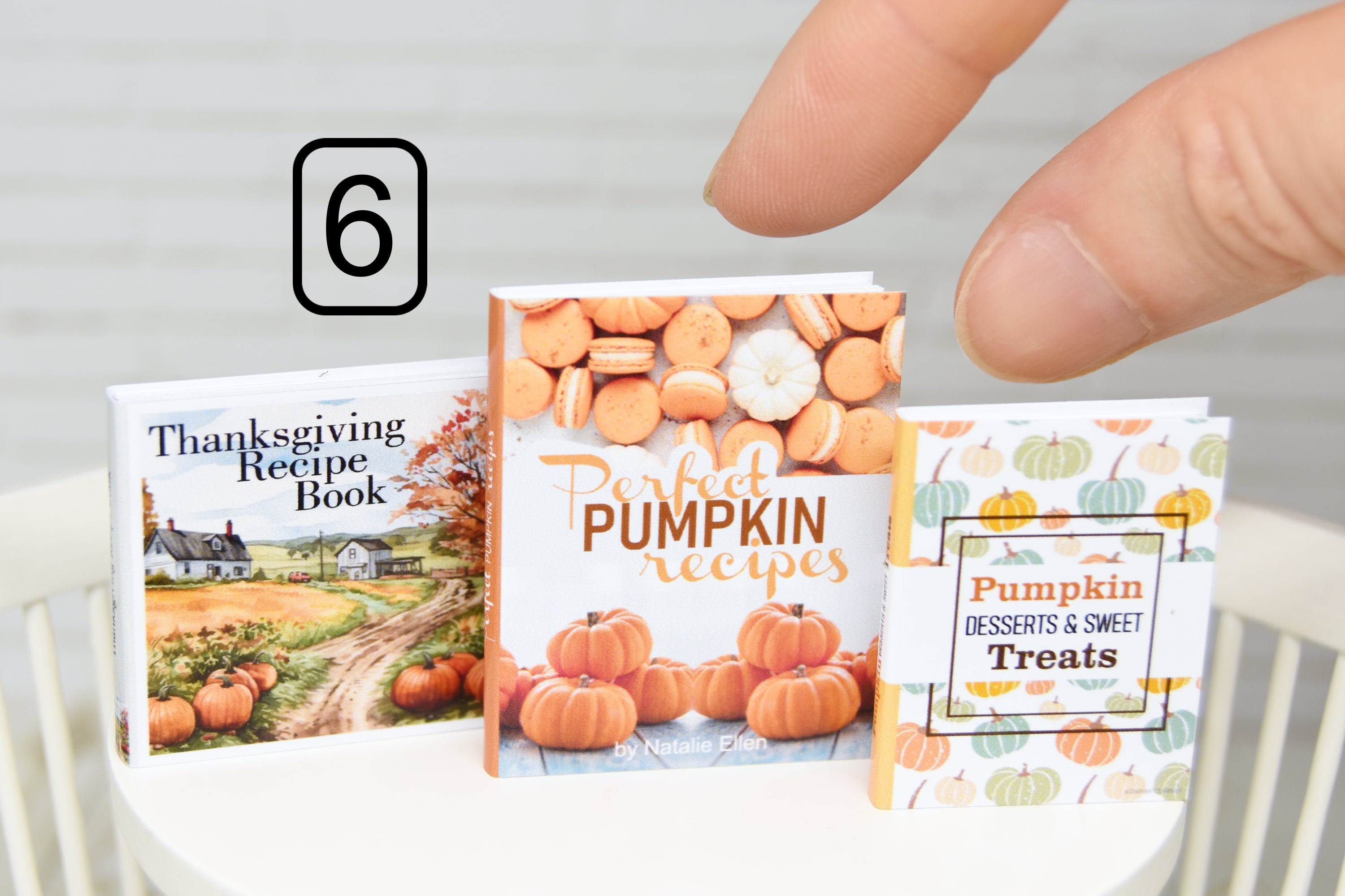 Books Set - 3pcs (1:6 scale) various types