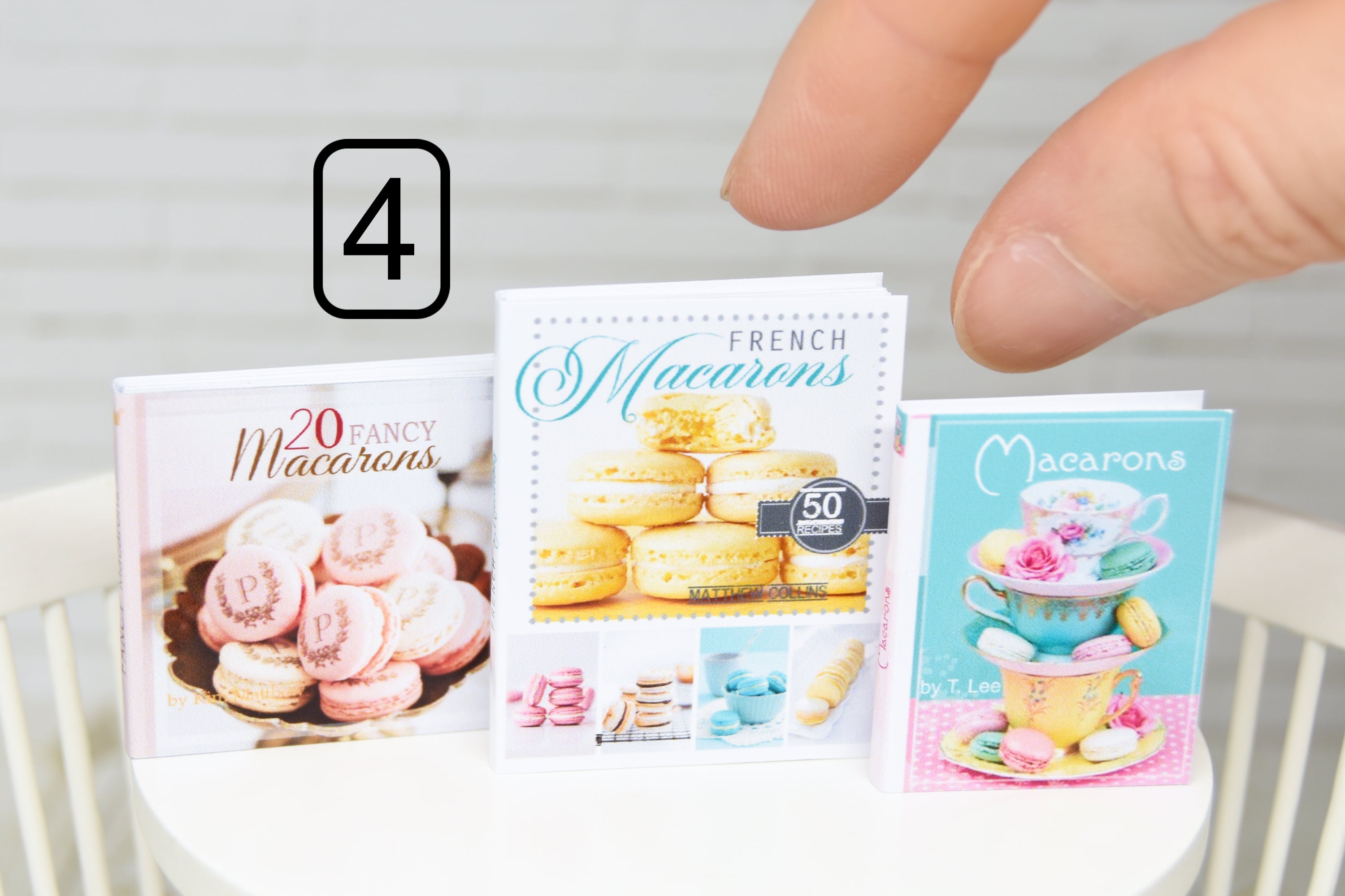 Books Set - 3pcs (1:6 scale) various types